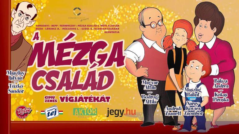 Mézga Család - Színpadon a rajzfilm sorozat