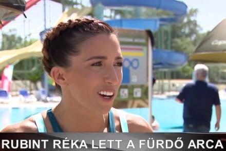 Rubint Réka lett a Aquarius Élményfürdő arca